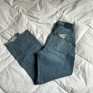 Abercrombie & Fitch high rise mom jeans